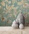Non-Woven Wallpaper Leaves Green Gold Metallic 82341 4