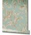 Non-Woven Wallpaper Leaves Green Gold Metallic 82341 3