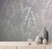 Non-woven wallpaper floral grey gold metallic 82343 1