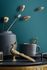 Non-Woven Wallpaper Plain texture Textile look Petrol 82351 1