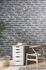 Non-woven wallpaper stone look wall grey beige white 82378 1