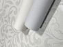 Non-woven wallpaper texture lines uni light grey 82380 5