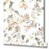 Non-woven wallpaper floral berries white green brown 47455 3
