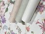 Non-Woven Wallpaper Floral White Pink Green 47456 4