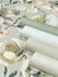 Non-woven wallpaper flowers branches beige white 47464 5