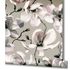Non-Woven Wallpaper Flowers Branches grey White 47466 3
