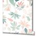 Non-woven wallpaper floral graphic white beige green 47469 3