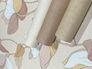Non-Woven Wallpaper Flowers Orange Beige 47471 5