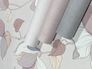 Non-woven wallpaper flowers illustration brown grey 47474 4