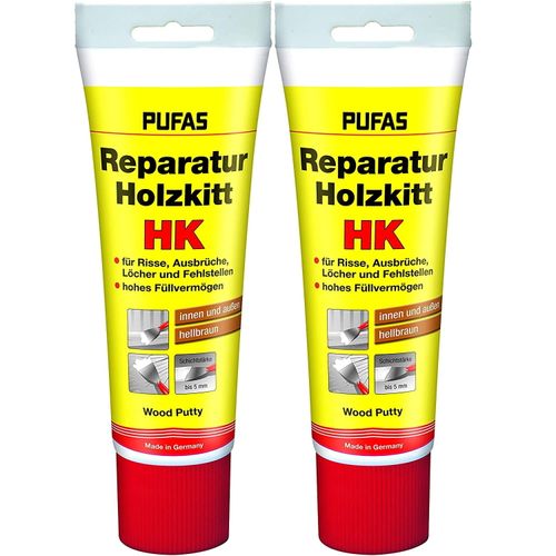 Ready-to-use repair wood putty brown 400g Pufas