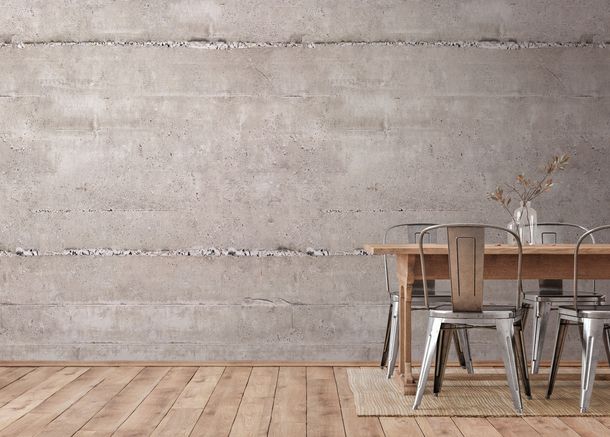 Photo Wallpaper concrete look wall grey cream 39252-1
