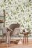 Photo Wallpaper floral birds bamboo beige green 39312-1 1