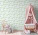 Non-Woven Wallpaper Unicorns Kids White Pink JS2002 1
