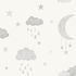 Non-Woven Wallpaper Stars Moon Cream grey JS2211 1