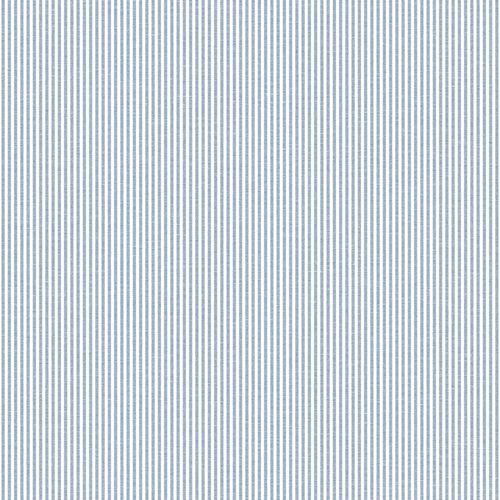 Non-woven wallpaper stripes dark blue white LL-03-07-6