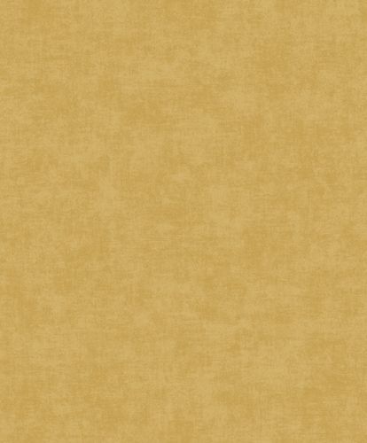 Non-woven wallpaper concrete look vintage yellow A53708