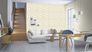 Rasch non-woven wallpaper graphic cream metallic 608229 1