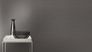 Rasch non-woven wallpaper texture dark grey gloss 608694 1