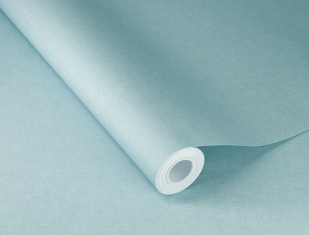 Rasch non-woven wallpaper fabric look light blue 252880
