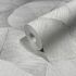 Non-woven wallpaper leaves floral texture light grey 34509 2