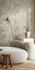 Non-woven wallpaper leaves floral beige cream 34510 2