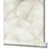 Non-woven wallpaper leaves floral beige cream 34510 4
