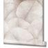 Non-woven wallpaper leaves floral texture rose grey 34511 4