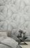 Non-woven wallpaper leaves floral texture blue grey 34512 3