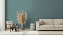 Non-Woven Wallpaper Textile Look Plain texture Blue 34524 1
