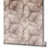 Digital print leaf pattern floral brown grey 34599 1