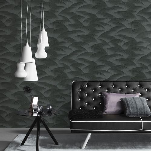 Wallpaper Guido Maria Kretschmer Arches Black Gloss