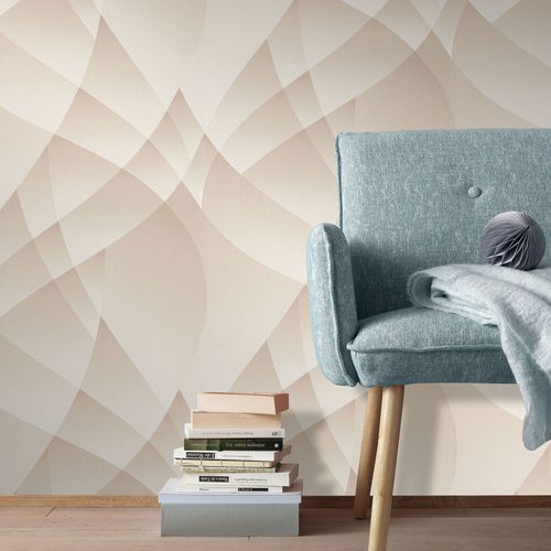 Wallpaper Guido Maria Kretschmer Graphic Beige Cream