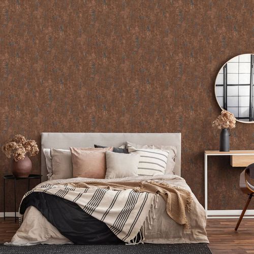 Wallpaper Guido Maria Kretschmer plaster brown bronze