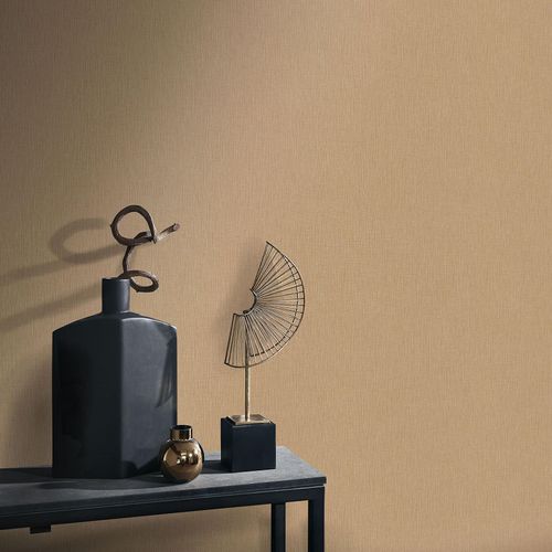 wallpaper Guido Maria Kretschmer plain lines gold 10376-30