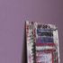Wallpaper Guido Maria Kretschmer plain lines purple glitter 2