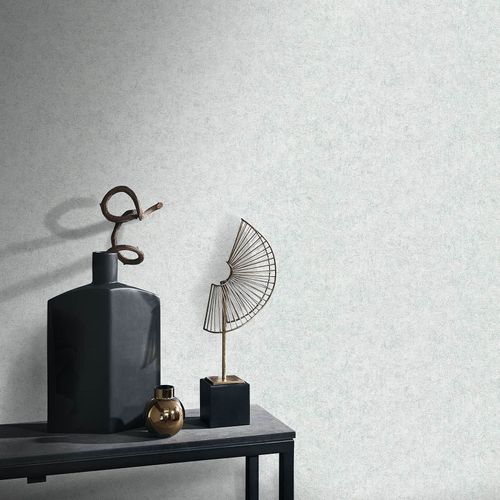 wallpaper Guido Maria Kretschmer structure uni gray silver