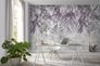 Wall mural Guido Maria Kretschmer Jungle Gray Purple 2