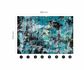 Wall mural Guido Maria Kretschmer Abstract Blue Black 4