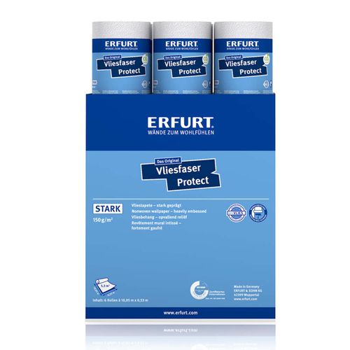 6 x Erfurt non-woven fiber Protect 206 wallpaper 31.98 m²