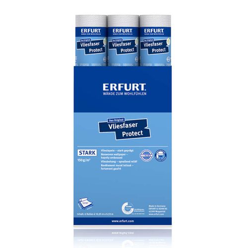 6 x Erfurt non-woven fiber Protect 209 wallpaper 31.98 m²