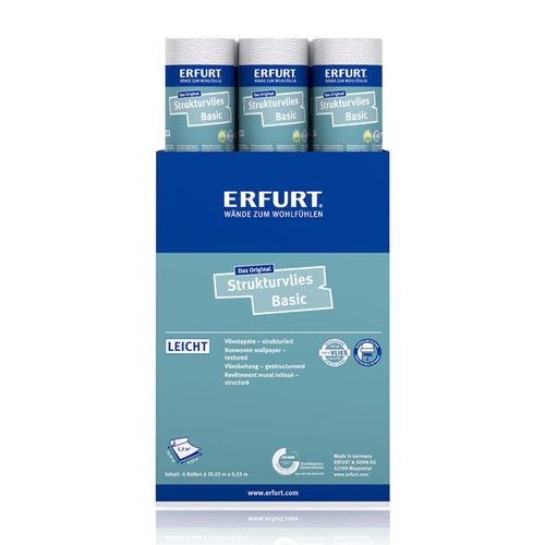 6 x Erfurt non-woven fiber Ready 300 wallpaper 31.98 m²