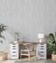 GZSZ non-woven wallpaper baroque grey metallic 34813 1