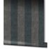 GZSZ non-woven wallpaper stripes black brown metallic 3
