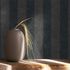 GZSZ non-woven wallpaper stripes black brown metallic 4