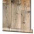 GZSZ non-woven wallpaper wood look brown grey 34863 3