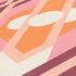 Non-woven wallpaper graphic diamonds orange pink 39531-1 3