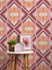 Non-woven wallpaper graphic diamonds orange pink 39531-1 5