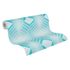 Non-woven wallpaper art deco turquoise white 39532-1 4