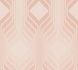 Non-woven wallpaper graphic art deco pink cream 39532-5 2
