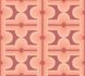 Non-woven wallpaper tiles retro red apricot cream 39533-2 2